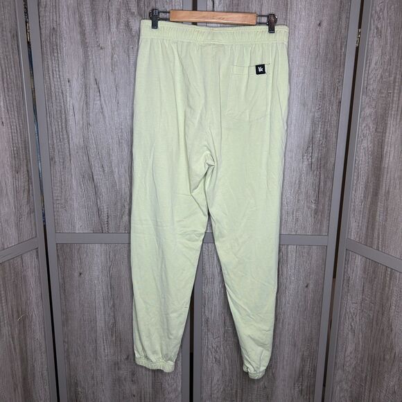 YoungLA Jogger Pants Sweatpants Light Green Color Cotton Streetwear Size L - Picture 3 of 8